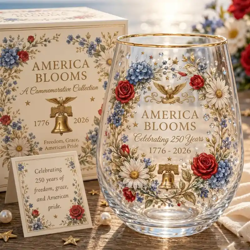 Limited Edition USA 250th Anniversary Commemorative Glass Collection